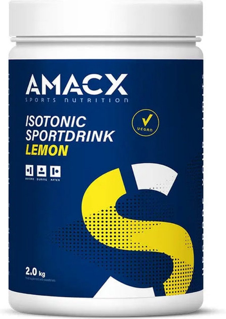 Amacx isotone sportdrank in de smaak citroen
