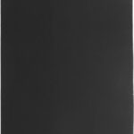 Focus Fitness trainingsmat zwart met logo